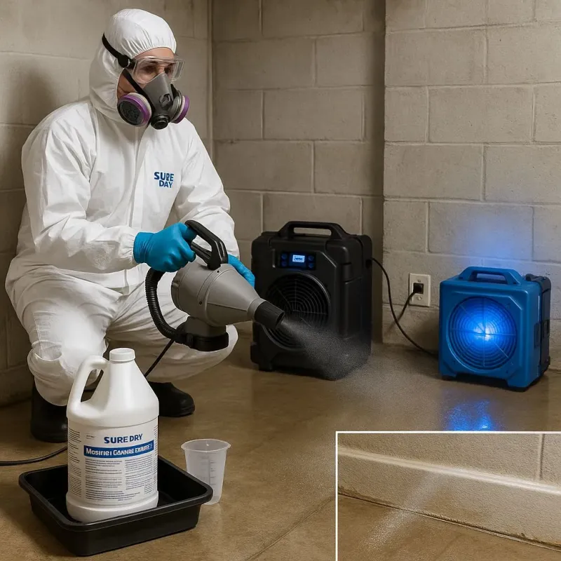Sanitization and Odor Removal process in Los Osos, CA
