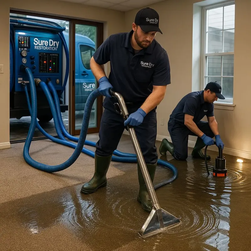 Water Extraction and Removal process in Los Osos, CA